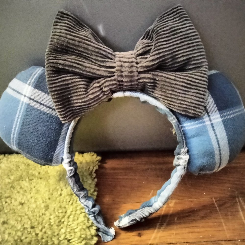 Plaid Minnie Mouse Ears Disney